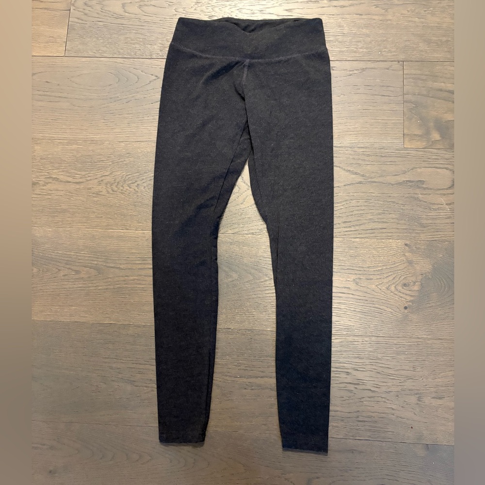 Ballys girls charcoal gray leggings sz 12 new with tags